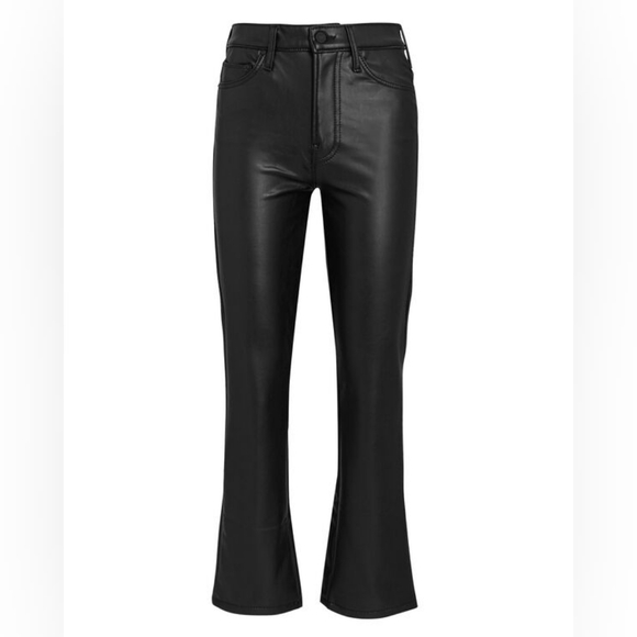 Mother The Insider Ankle Faux Show Leather Pants 29 - Picture 2 of 15